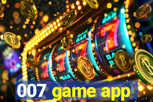 007 game app